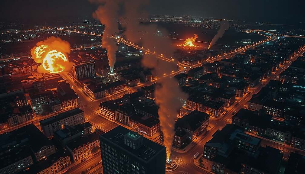Russia Unleashes Night of Fury on Ukraine