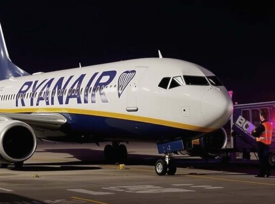 Ryanair Plane Fire Sparks Chaos