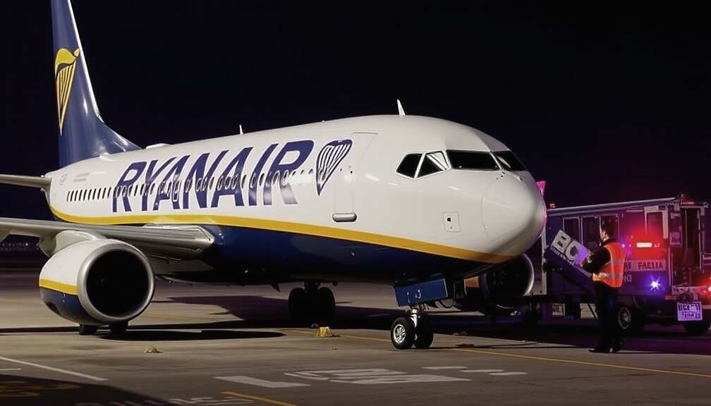 Ryanair Plane Fire Sparks Chaos