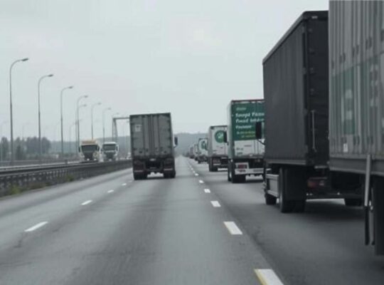 Truck Traffic Plummets Alarm Bells Ring