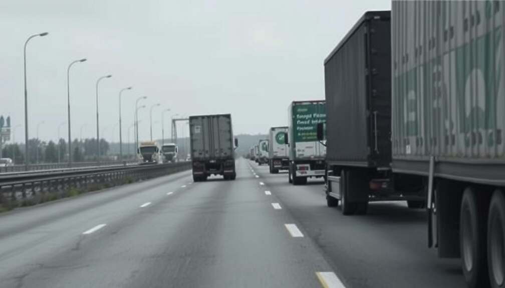 Truck Traffic Plummets Alarm Bells Ring