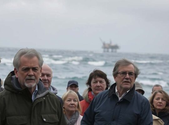 Green Party Blocks North Sea Gas Gamble
