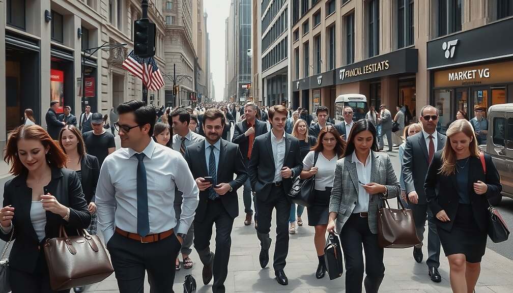 "Market Mayhem Nasdaq Soars Stocks Stumble"