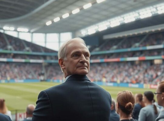 Steinmeier Attends Women's Euro Semi-Final