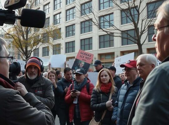 Protest Group Calls It a Success