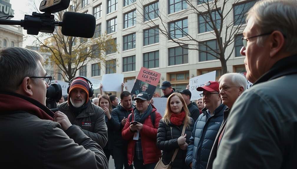 Protest Group Calls It a Success