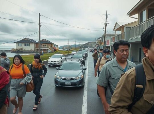 Millions Evacuated After Major Earthquake