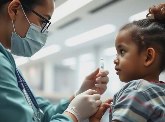 Global Childhood Vaccination Rates Hold Steady in 2024