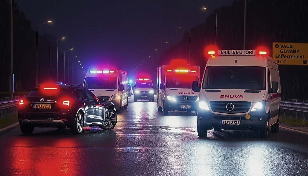 Fatal Crash on German Highway B9 Claims Three Lives