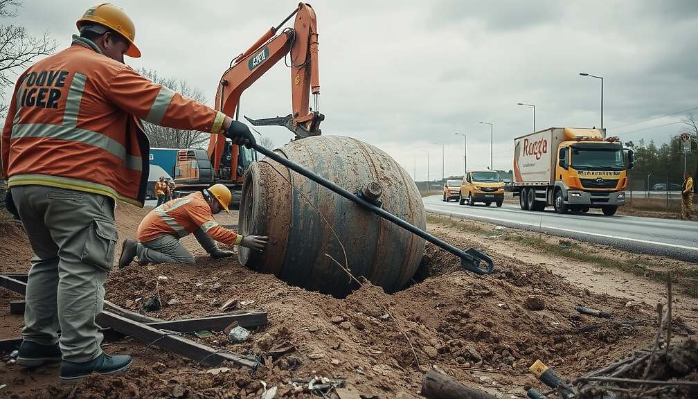 WWII Bomb Shuts Down Highway in Cologne