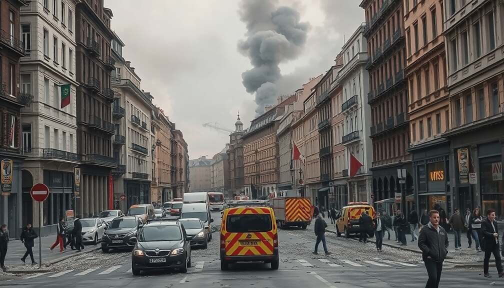 Kyiv Attacks: Russia Strikes Again, EU Buildings Hit