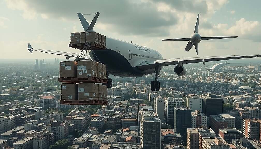 Germany Air Drops Aid to Gaza