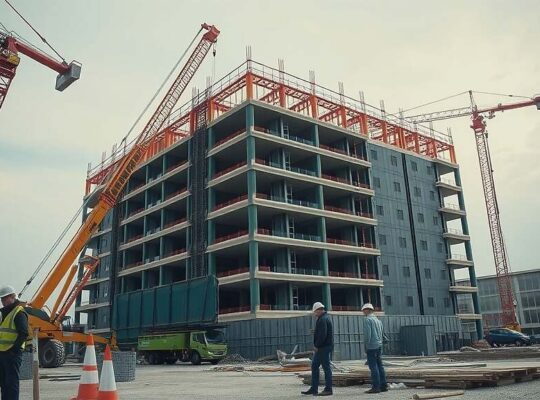 German Construction Permits Rise in First Half of 2025
