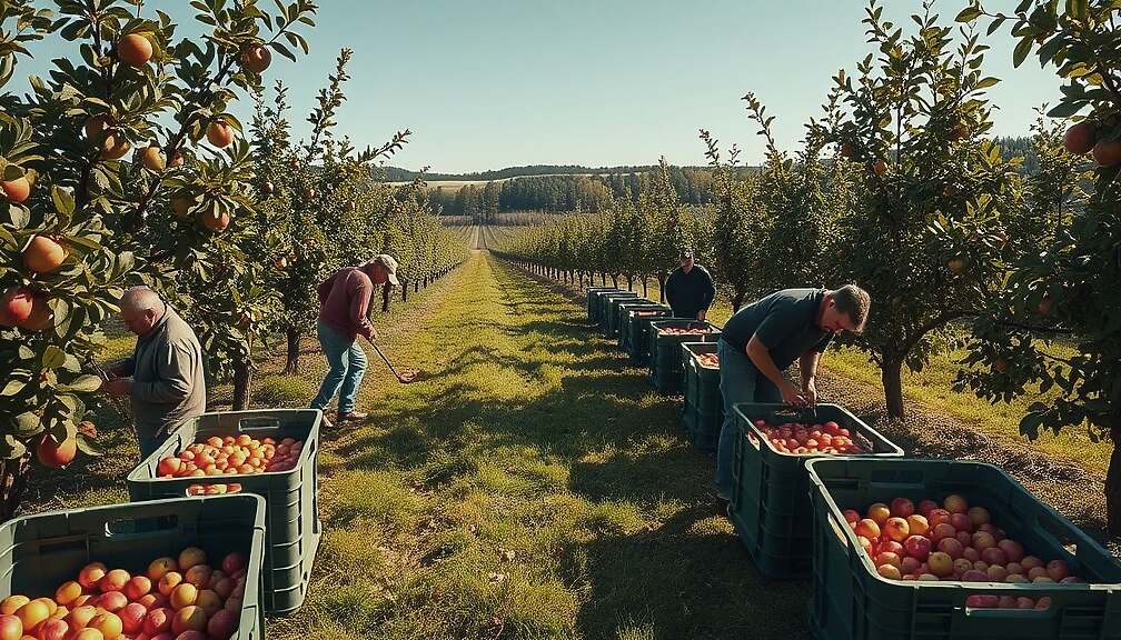Germany's Apple Harvest to Top One Million Tonnes in 2025