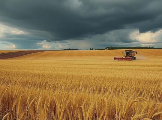Average Grain Harvest Forecast for 2025 in Germany