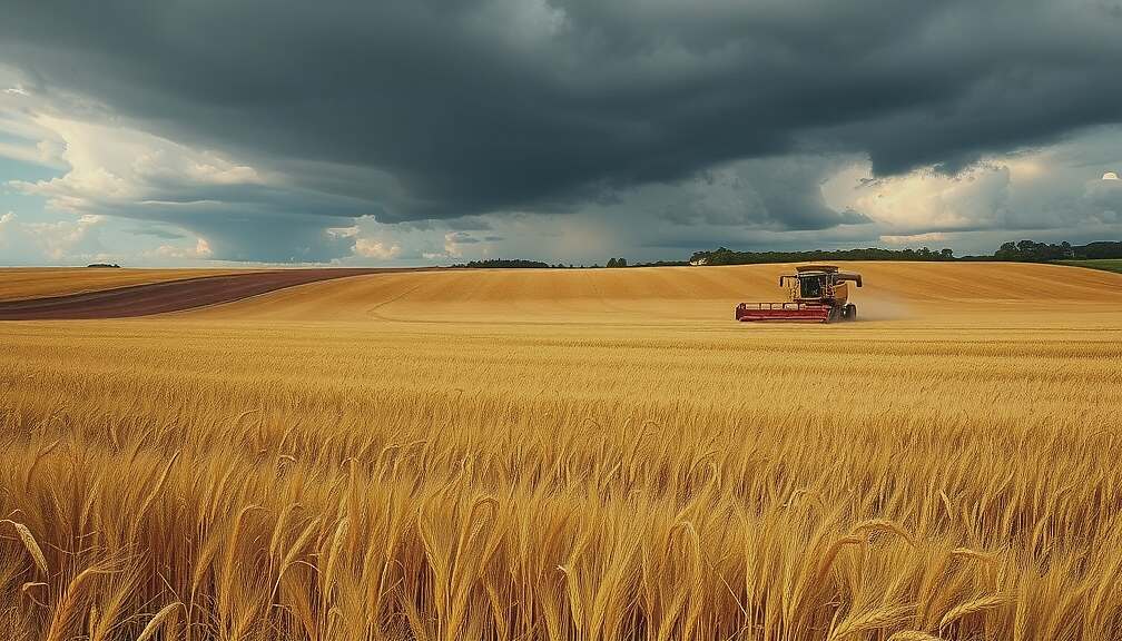 Average Grain Harvest Forecast for 2025 in Germany