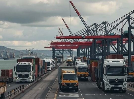 German Exports Dip Slightly in First Half of 2025