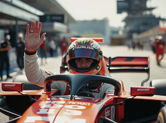 McLaren Close Behind