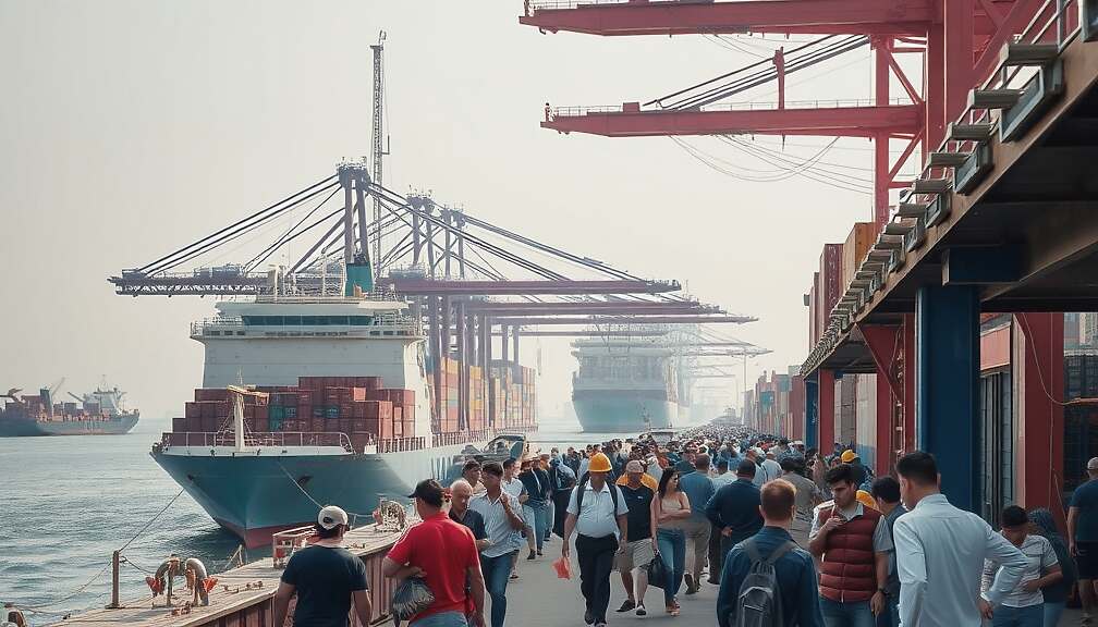 German Exports Rise, Imports Surge in June