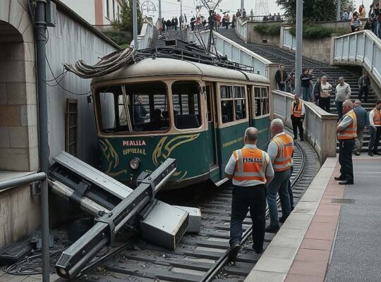 15 Injured in Derailment