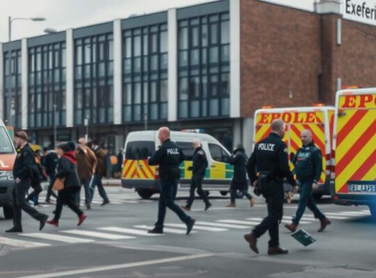 Teacher Injured in Stabbing