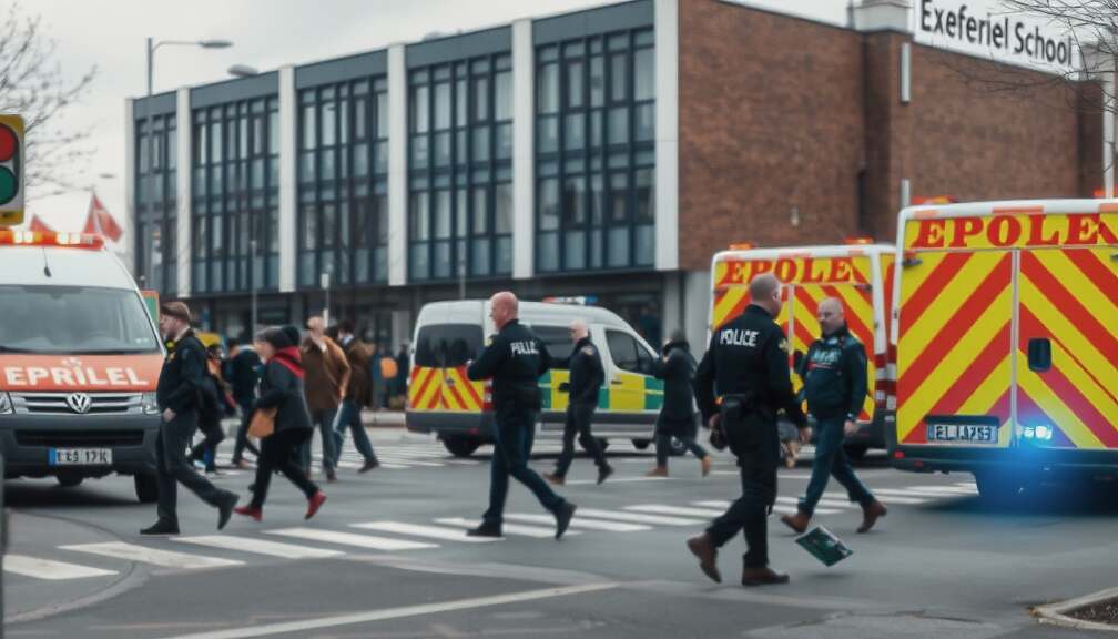 Teacher Injured in Stabbing