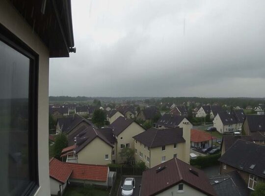 Severe Storms & Heavy Rain Threaten Western Germany