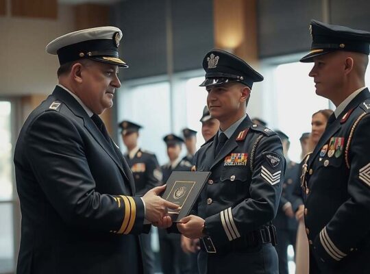German Police Officer Honored for Kabul Rescue Mission