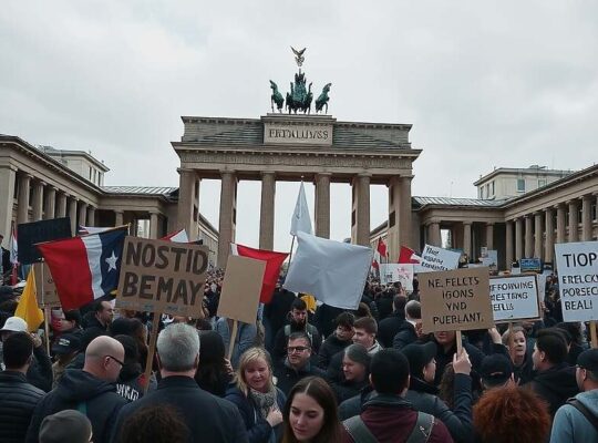 Germany's 'Alliance for Peace' Calls for Gaza War Protest Rally