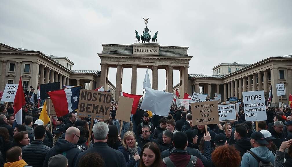 Germany's 'Alliance for Peace' Calls for Gaza War Protest Rally