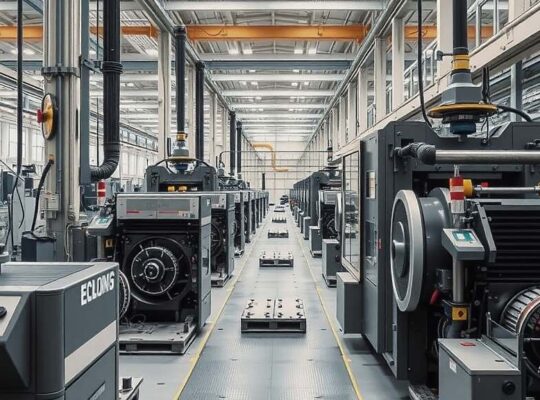 German Production Rises in July 2025