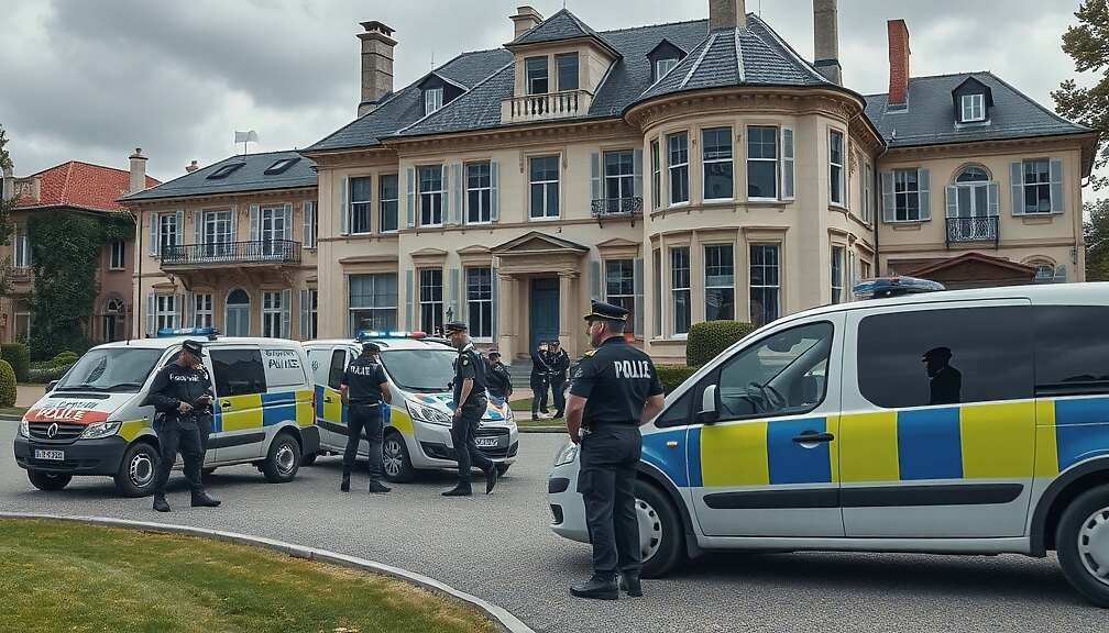 Police Search at Potsdam Villa Linked to Controversial Influencer & Right-Wing Meeting