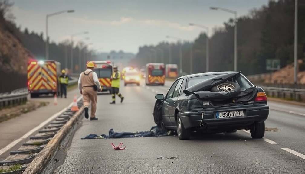 Three Dead in Highway Crash Near Kaiserslautern
