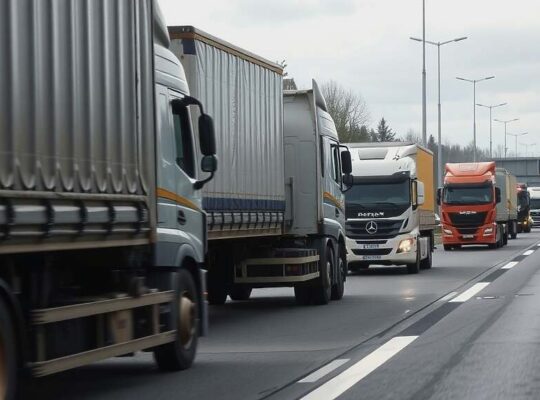 German Truck Traffic Inches Up, Signals Economic Trends