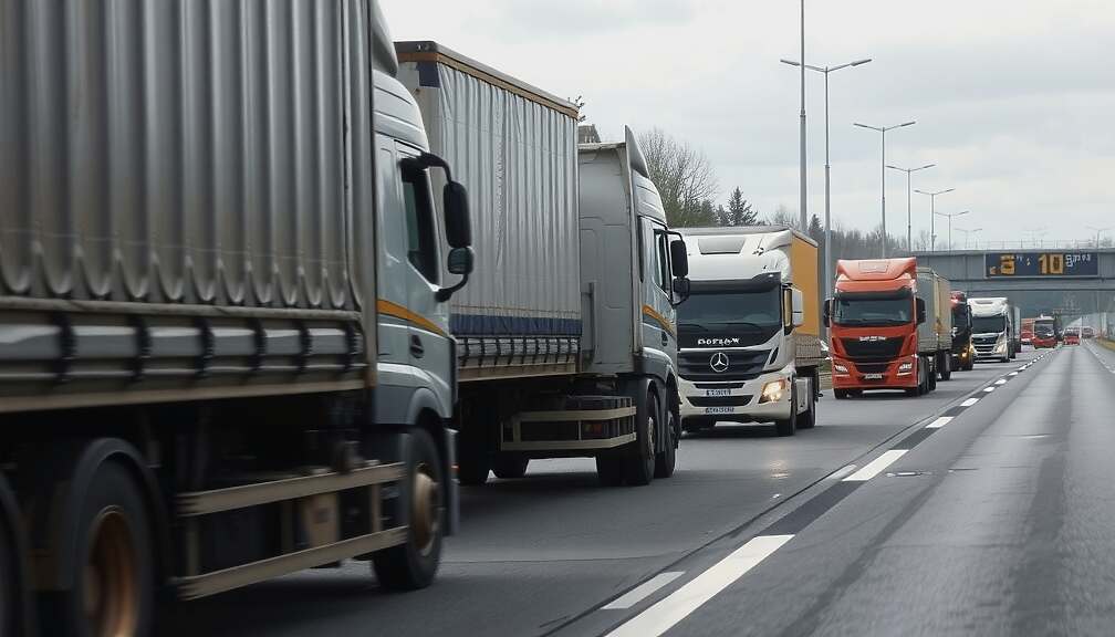 German Truck Traffic Inches Up, Signals Economic Trends