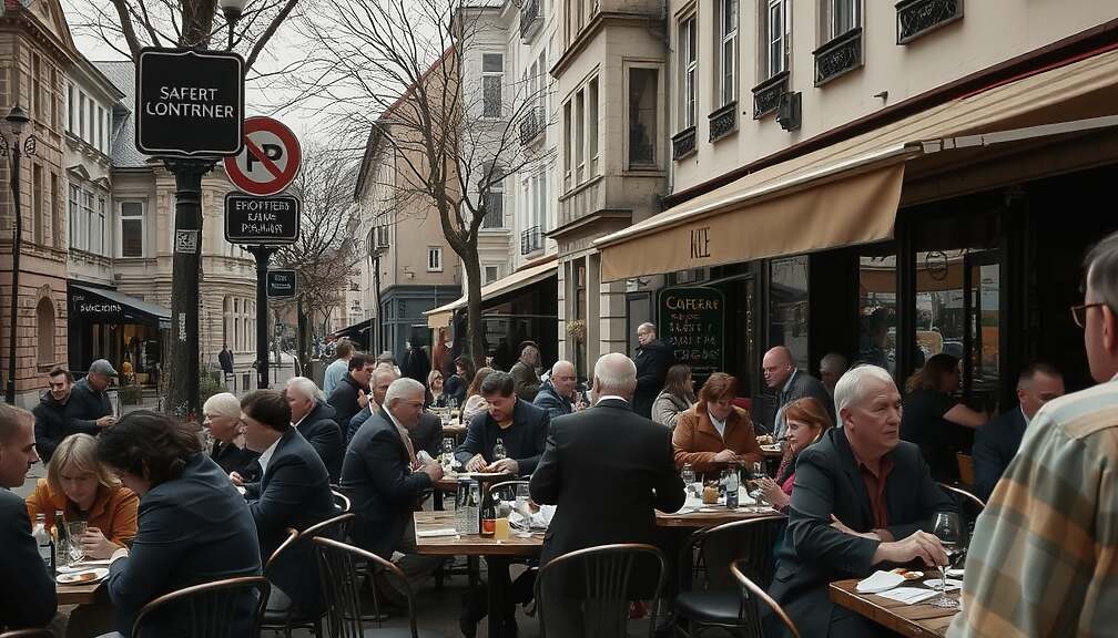 German Hospitality Sales Decline in August
