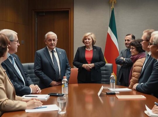 European Leaders Confer with Zelenskyy After Trump Meeting