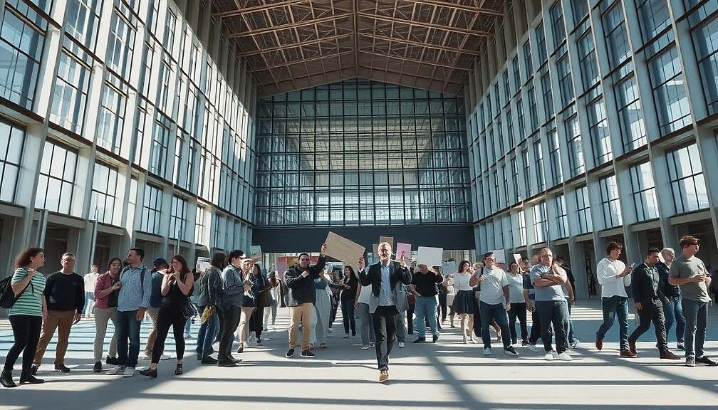 Climate Protesters Occupy CDU Headquarters