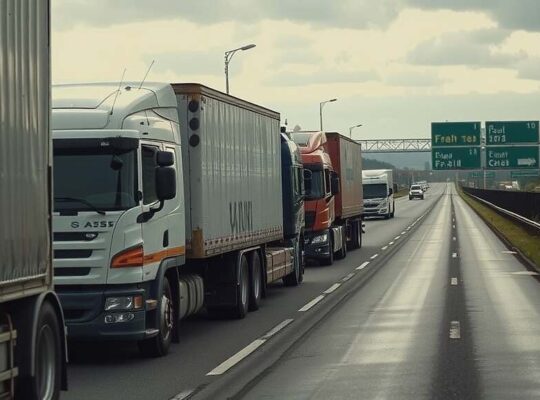 Truck Parking Crisis Persists on German Autobahns