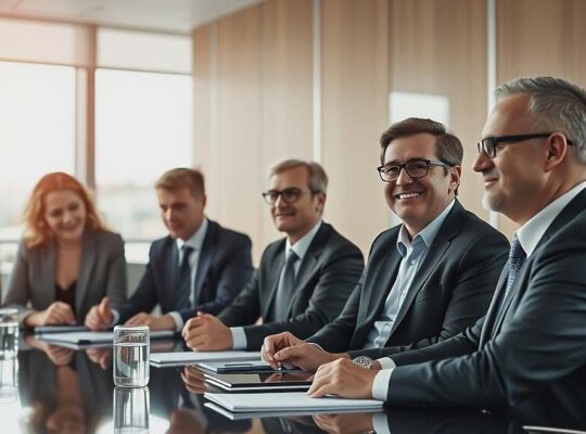 German Executives See Economic Transformation Improving