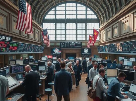 Dax Falls Sharply Amid Market Volatility