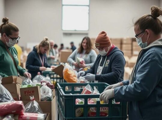 Record Volunteer Surge at German Food Banks Faces Ongoing Strain