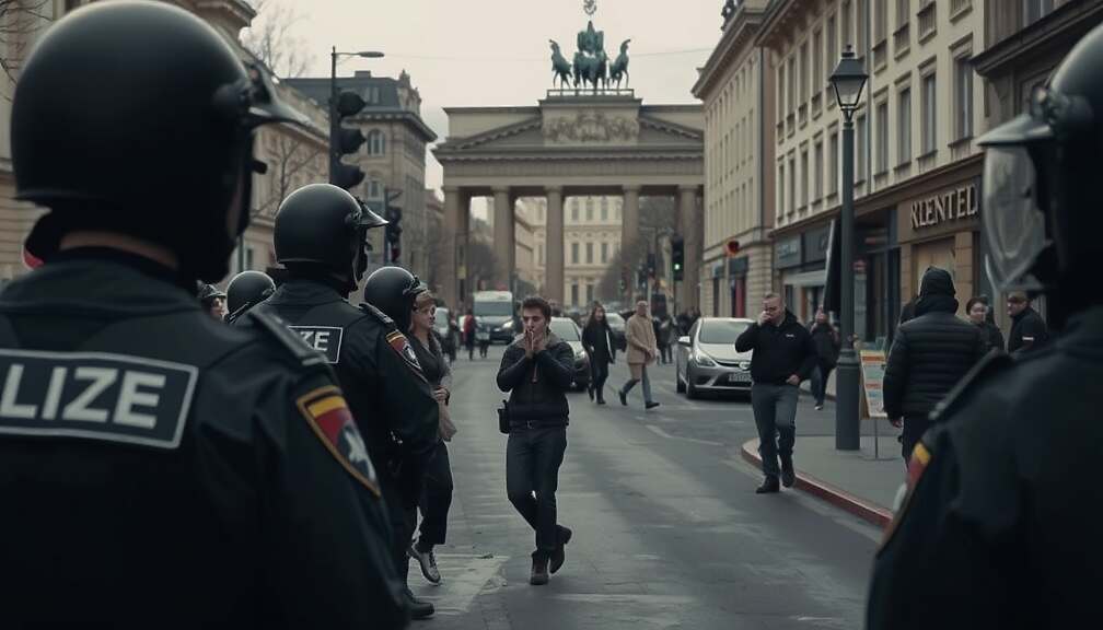 Berlin Police Injured in Escalated Disturbance Call