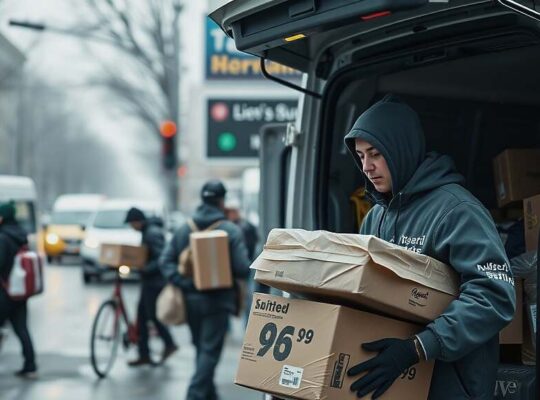 Delivery Workers Demand Better Protection Amid Holiday Rush