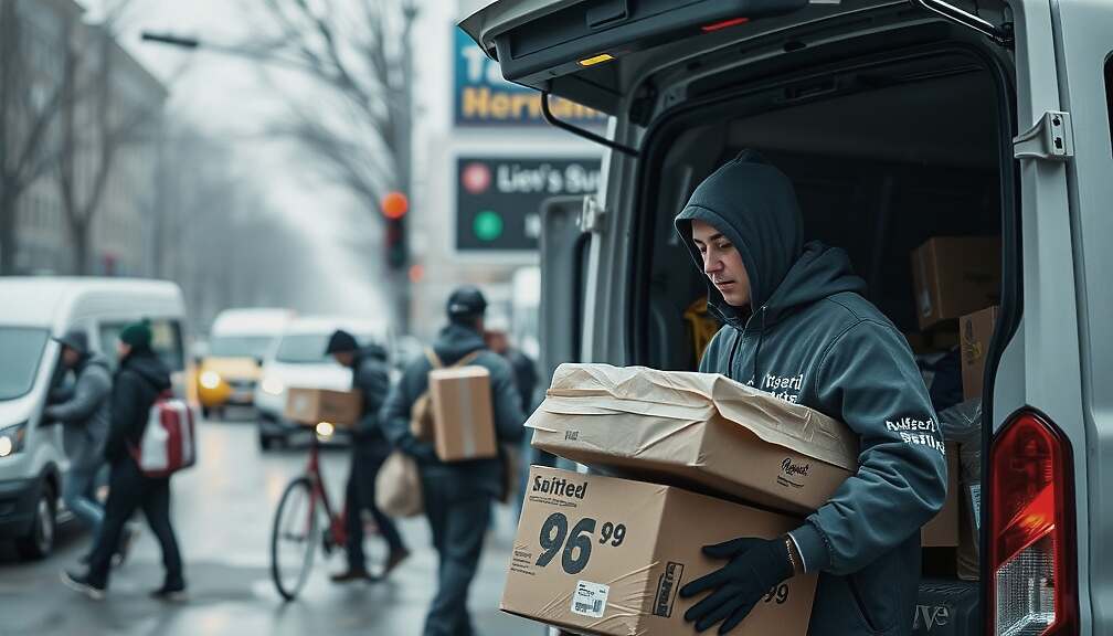Delivery Workers Demand Better Protection Amid Holiday Rush