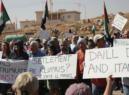 Western Nations Condemn Israel's New West Bank Settlements