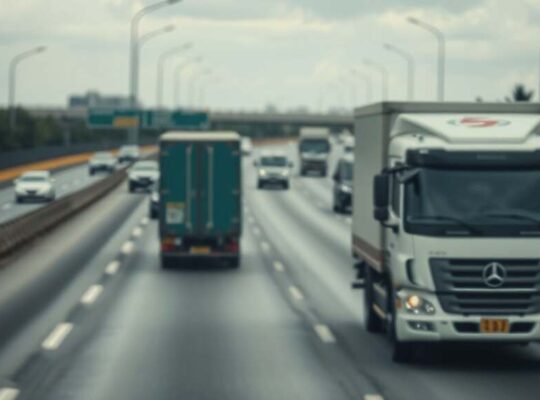 Truck Traffic on German Autobahns Declines, Signaling Economic Shift