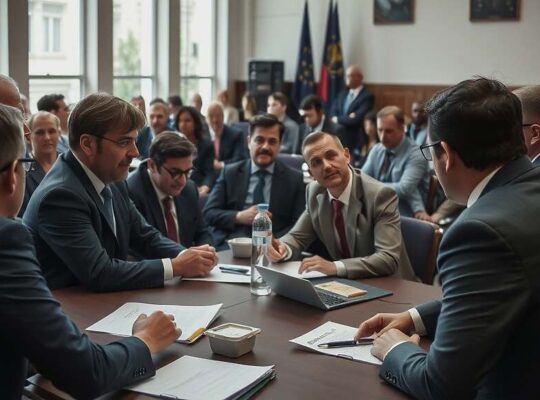 EU Parliament Feud Threatens Ukraine Delegation Amid Security Concerns