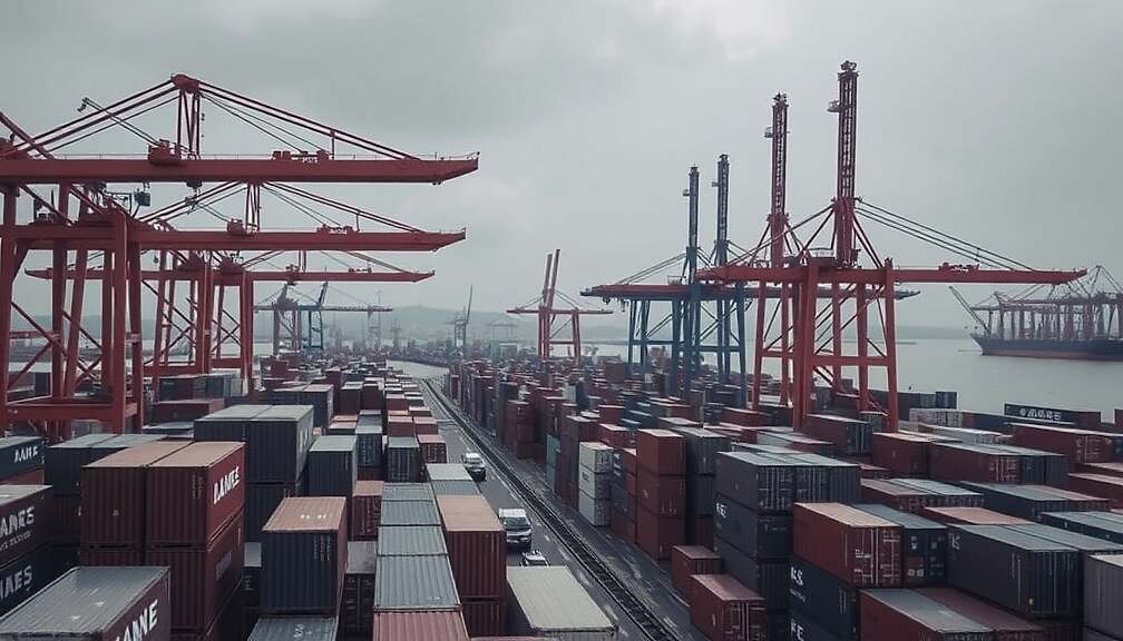 German Trade Shows Slight Export Gain, Import Decline