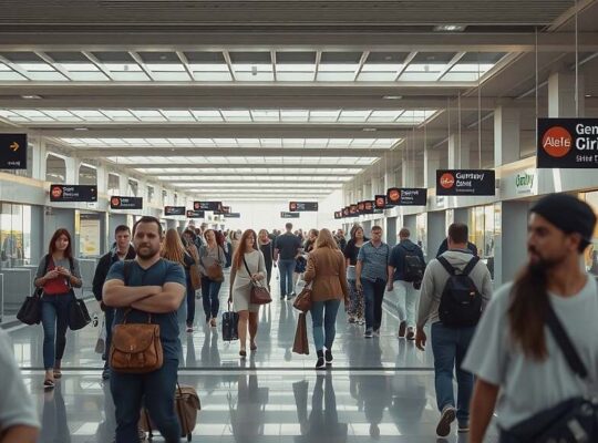 German Airports See Surge in International Travel